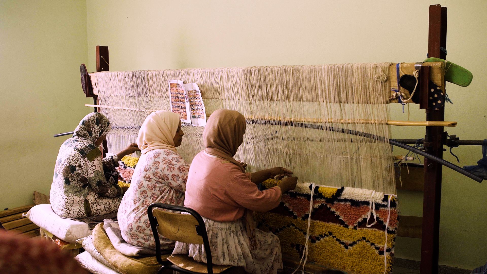 Carpet Weaving in Morocco
