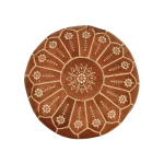 Moroccan Leather Poufs
