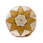 colorful Leather Pouf
