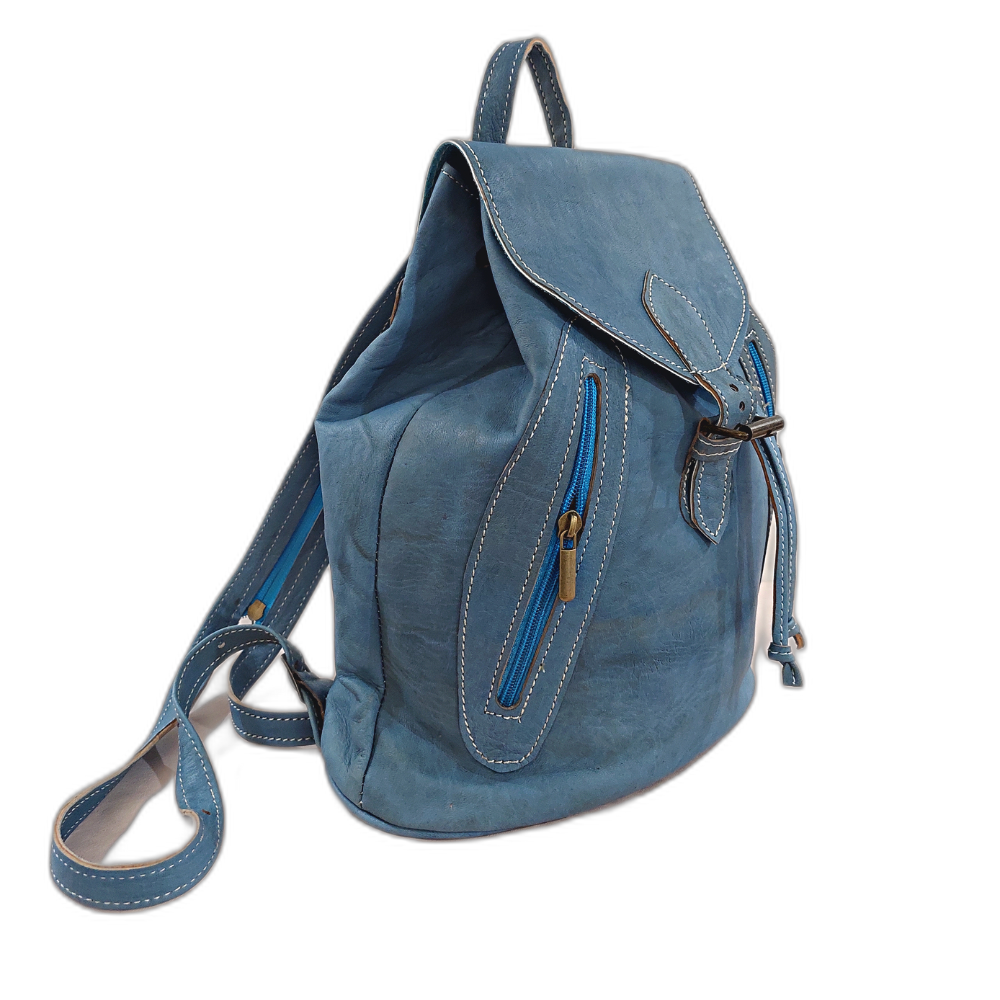 Moroccan leather backpacks - Morocco Products Shop