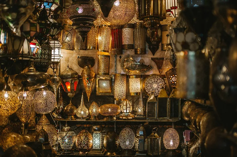 Brass Moroccan Lanterns