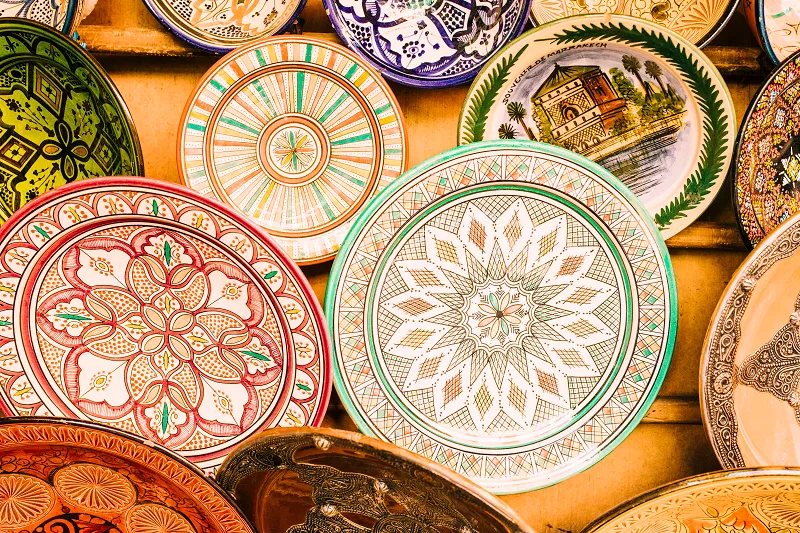 this is a moroccan handmade products of Pottery