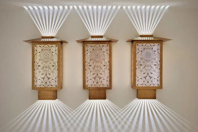 Three Hanging lamps