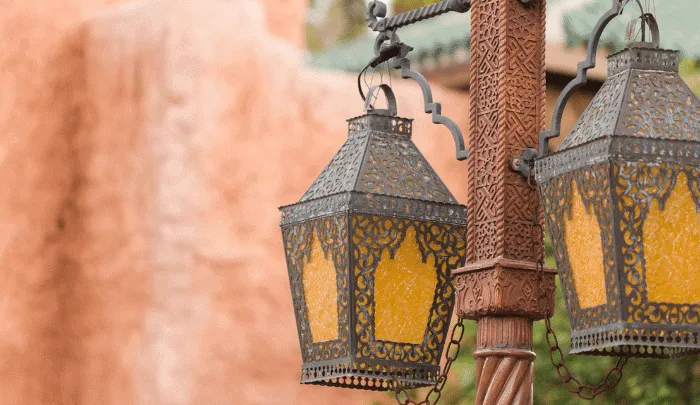 Moroccan outdoor lamps
