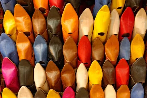 Moroccan Handmade leatehr Products Babouches