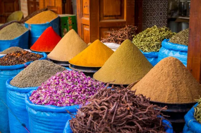 Spices and Herbs in Morocco