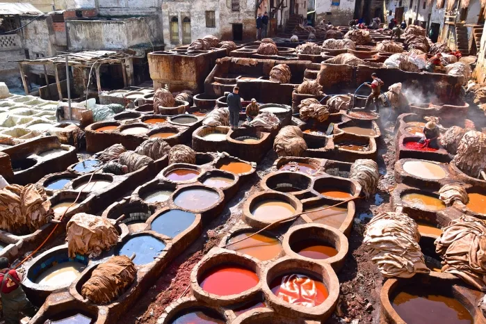 Tannerie in Fes